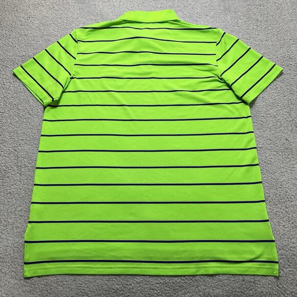RLX Ralph Lauren Men L Green Stripe Erin Hills Country Club US Open Golf Stretch - Picture 8 of 8
